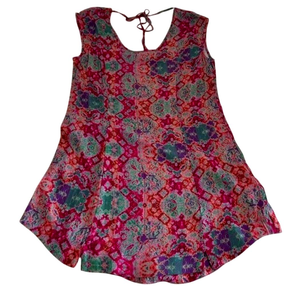 Some Days Lovin Tunic Women's Sleeveless Top Multicolor Size XS NWT
